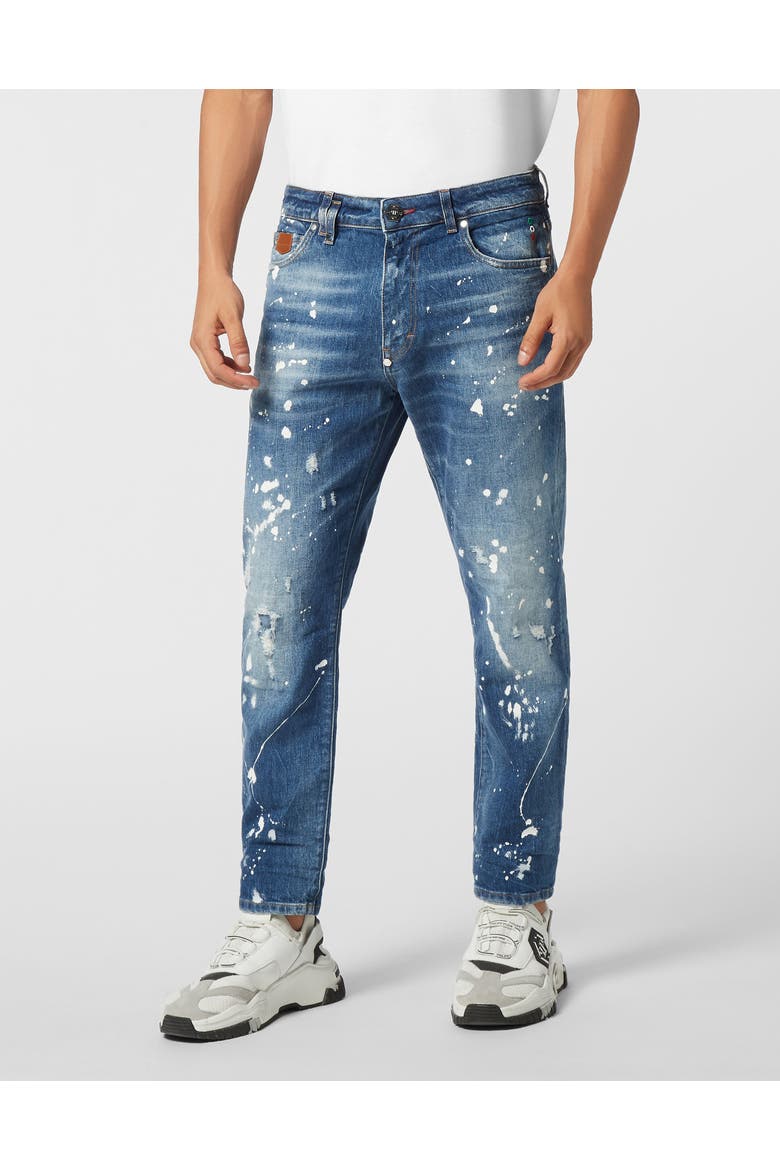 5-Pocket Detroit Fit Jeans Men, Main, color, Madrid