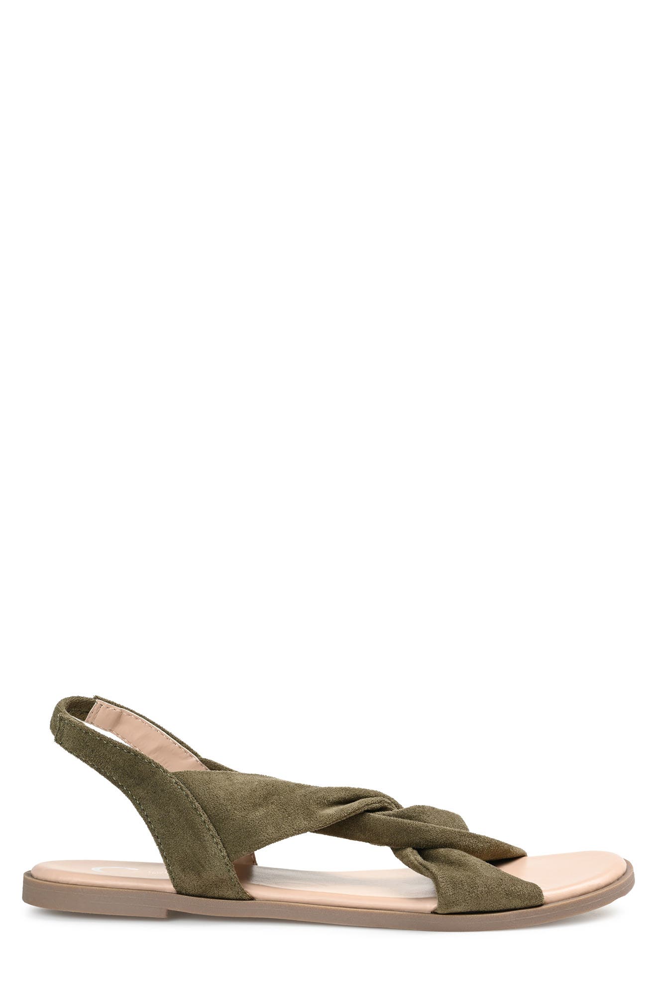 Deleece Sandal, Alternate, color, GREEN