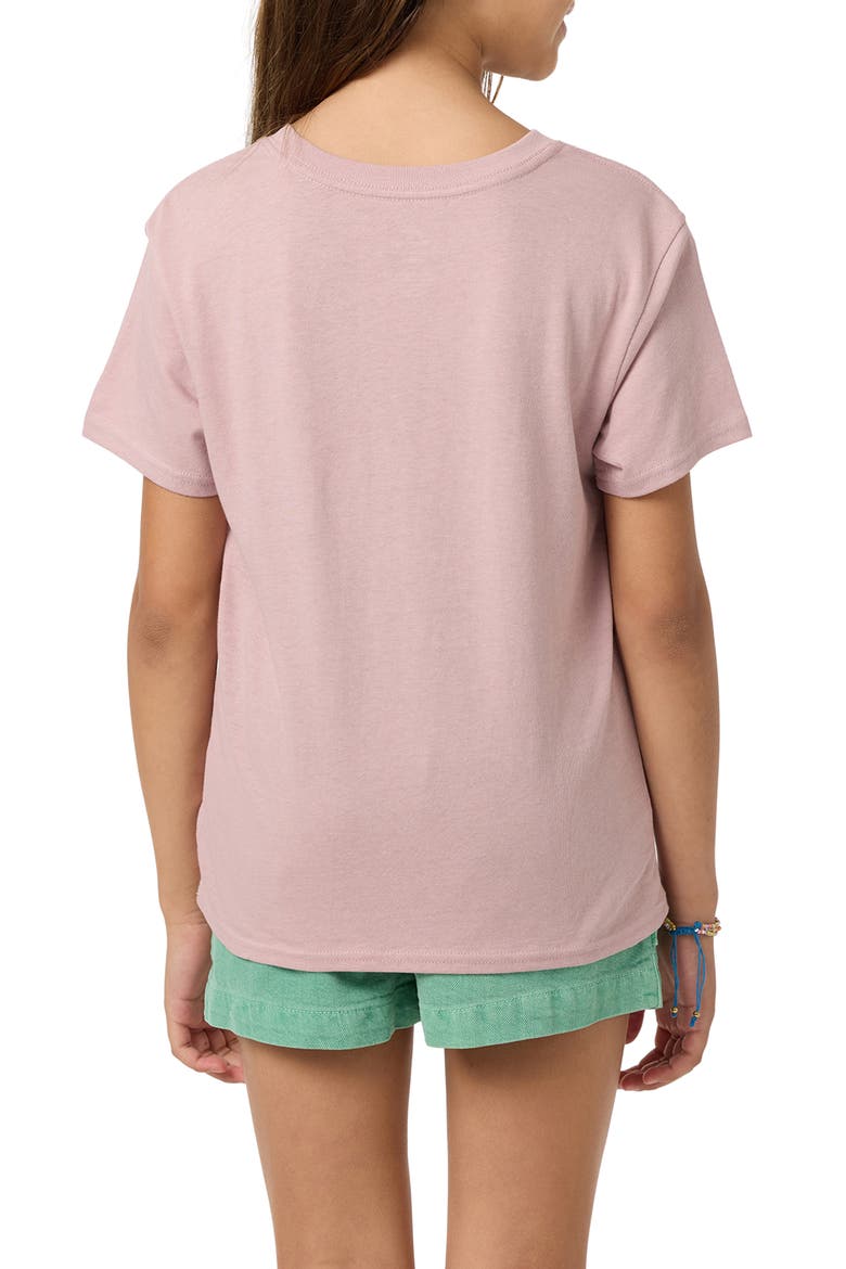 Kids' Sun Shell Angie Cotton Graphic T-Shirt, Alternate, color, ORCHID