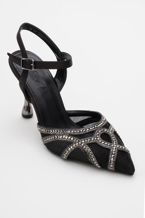 Volby Embellished Pointed Toe Pump (Women)