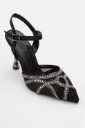 Prologue Shoes Volby Embellished Pointed Toe Pump