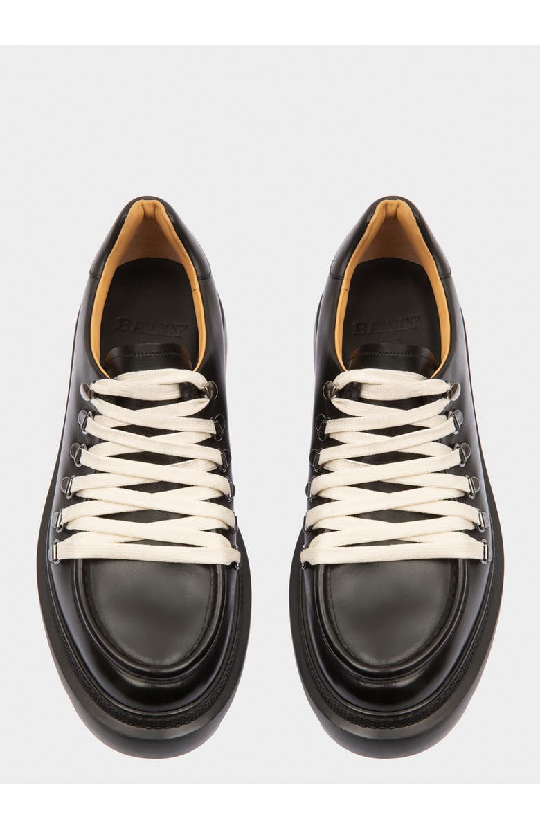 Bally Varshal Leather Derbies, Alternate, color, Black