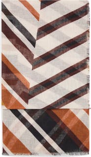 MANGO Geometric Print Scarf