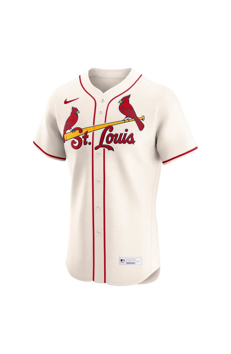 Nike Men's Nike Cream St. Louis Cardinals Alternate Elite Jersey, Alternate, color, 