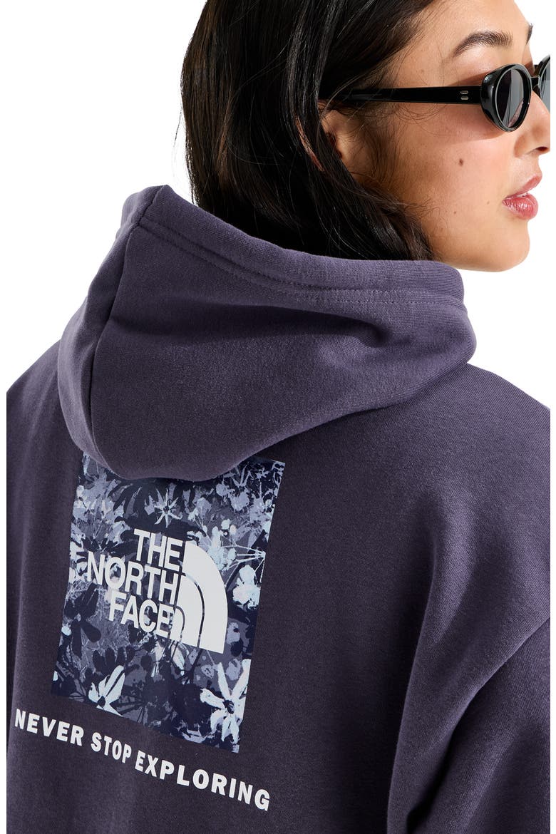 Evolution Moon Florals Oversize Hoodie, Alternate, color, ENDLESS DUSK