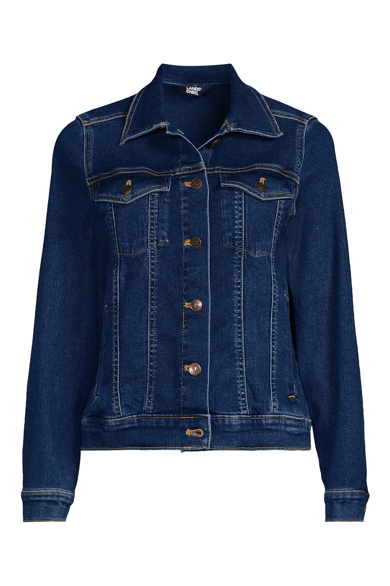 Denim Trucker Jacket, Alternate, color, Crawford Wash