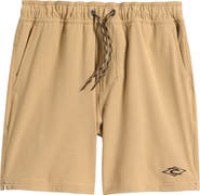 Rip Curl Kids' Boardwalk Phase Volley Swim Trunks