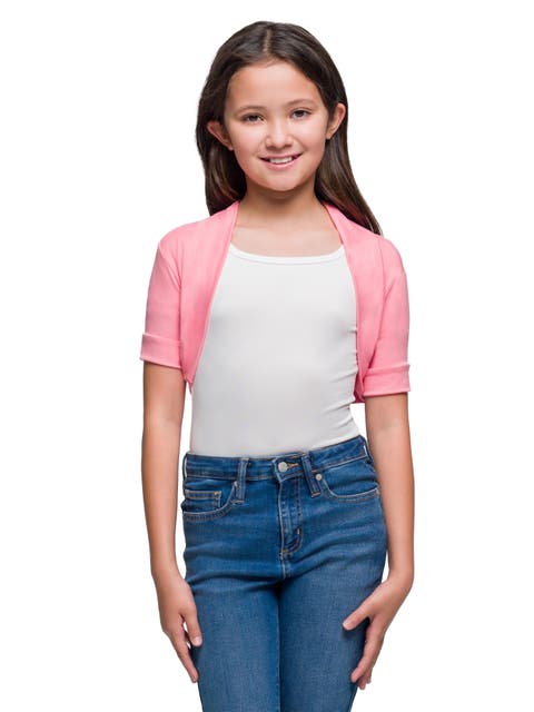 Open Front short Sleeve Cropped Bolero Shrug