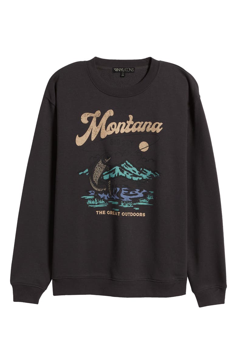 Vinyl Icons Montana Graphic Sweatshirt, Alternate, color,