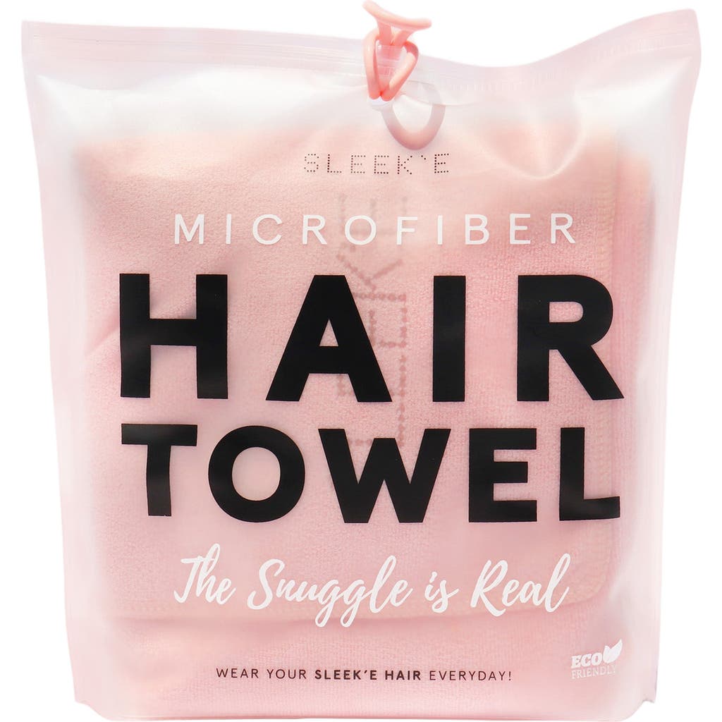 SLEEKE HAIR Microfiber Hair Towel in Millennial Pink  product
