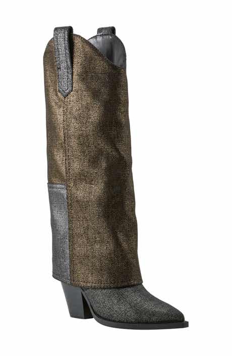 Marc Fisher LTD Harlo Foldover Shaft Pointed Toe Boot