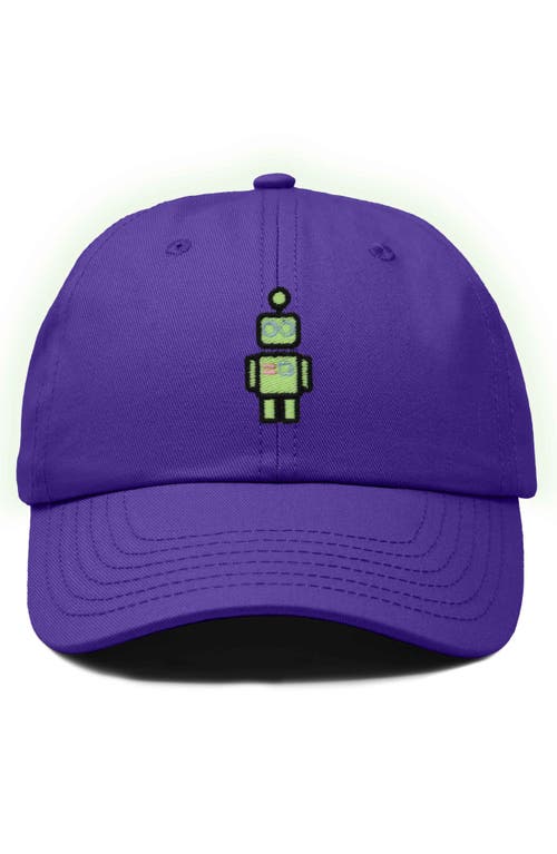 Dalix Robot Hat In Purple