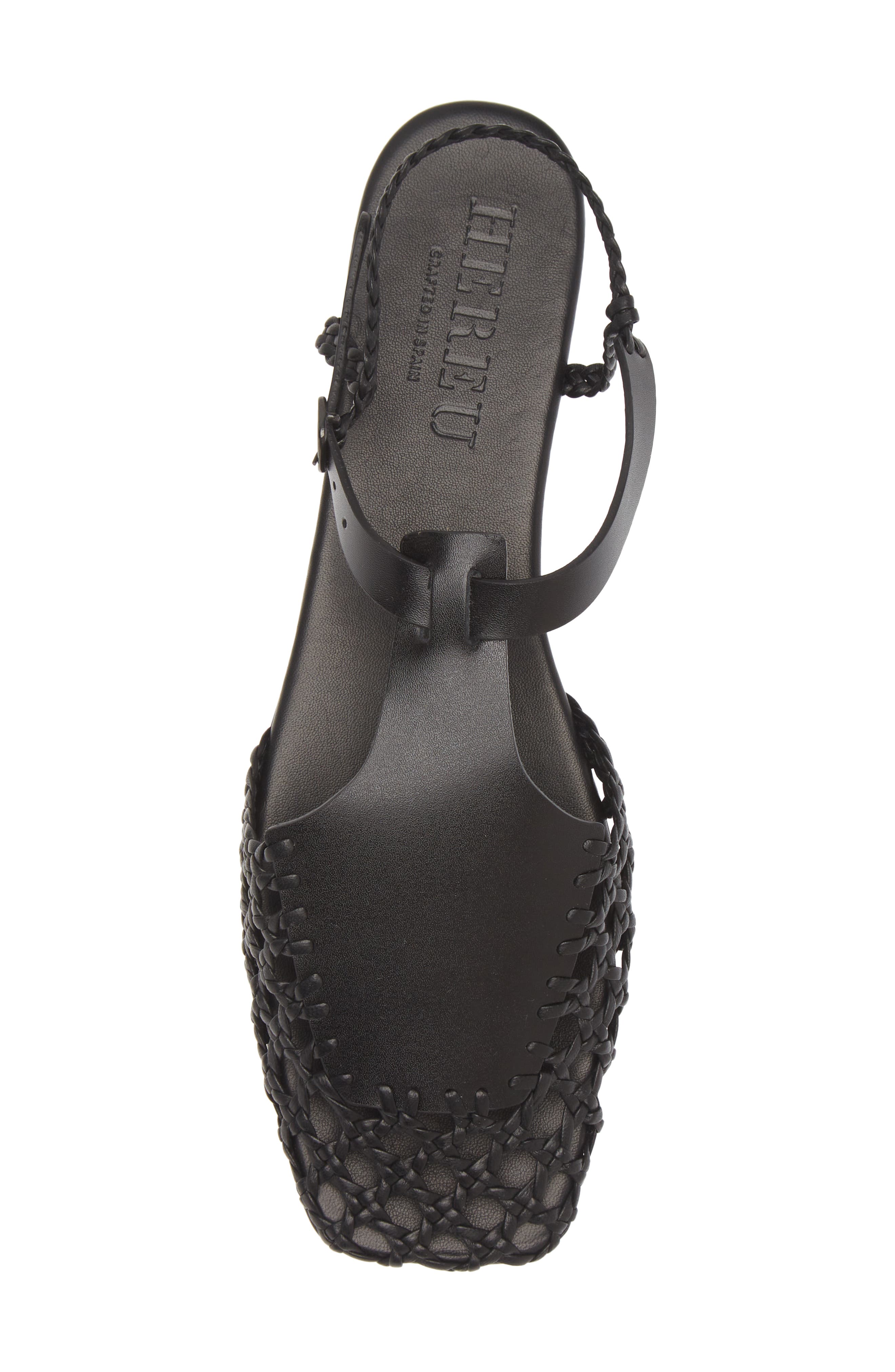 HEREU Reixa Woven T-Strap Sandal, Alternate, color, 