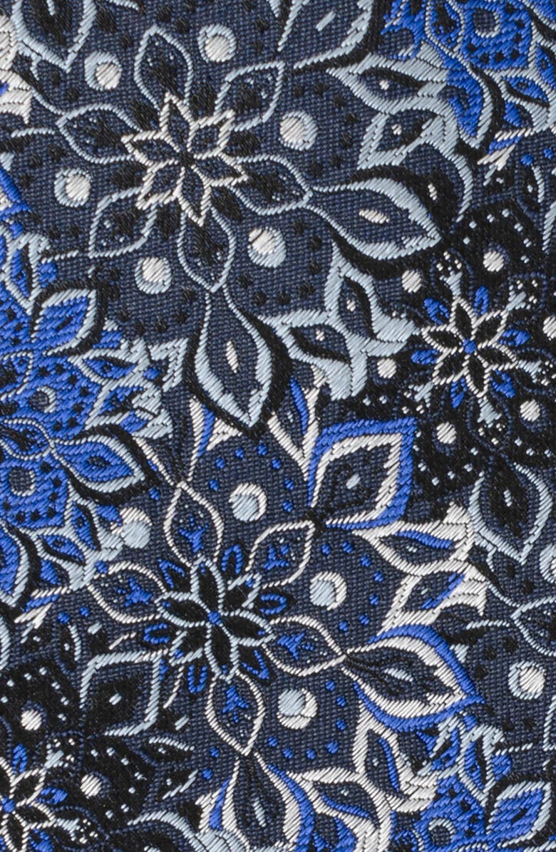 Cufflinks, Inc. Kaleido Floral Silk Tie, Alternate, color, Navy