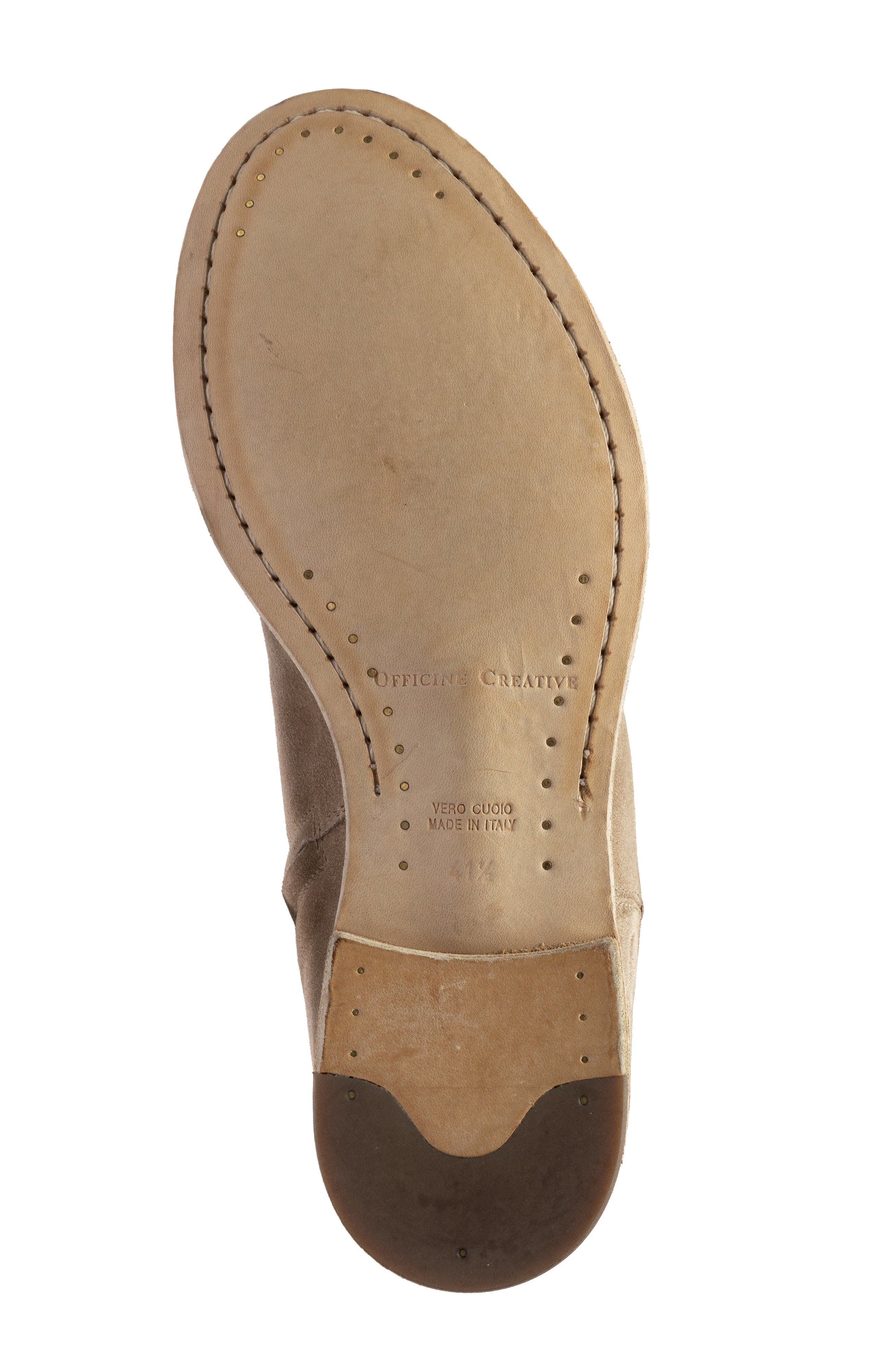 Officine Creative Archive 514 Suede Ankle Boots, Alternate, color, Beige