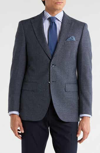 Slim Fit Stretch Knit Sport Coat