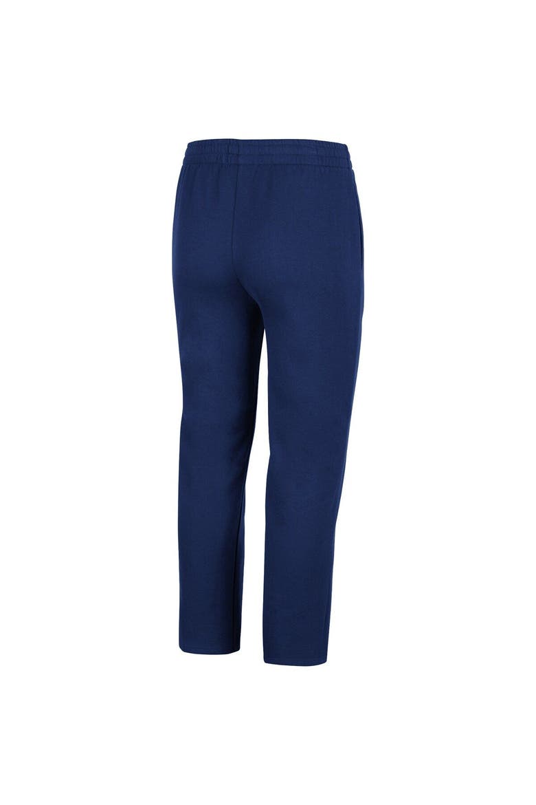 Men's Colosseum Navy Ole Miss Rebels Fleece Pants, Alternate, color, Navy