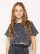 Central Park West Beck Garment Wash Crew