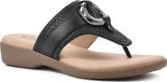 CLIFFS BY WHITE MOUNTAIN Benedict Wedge Thong Sandal