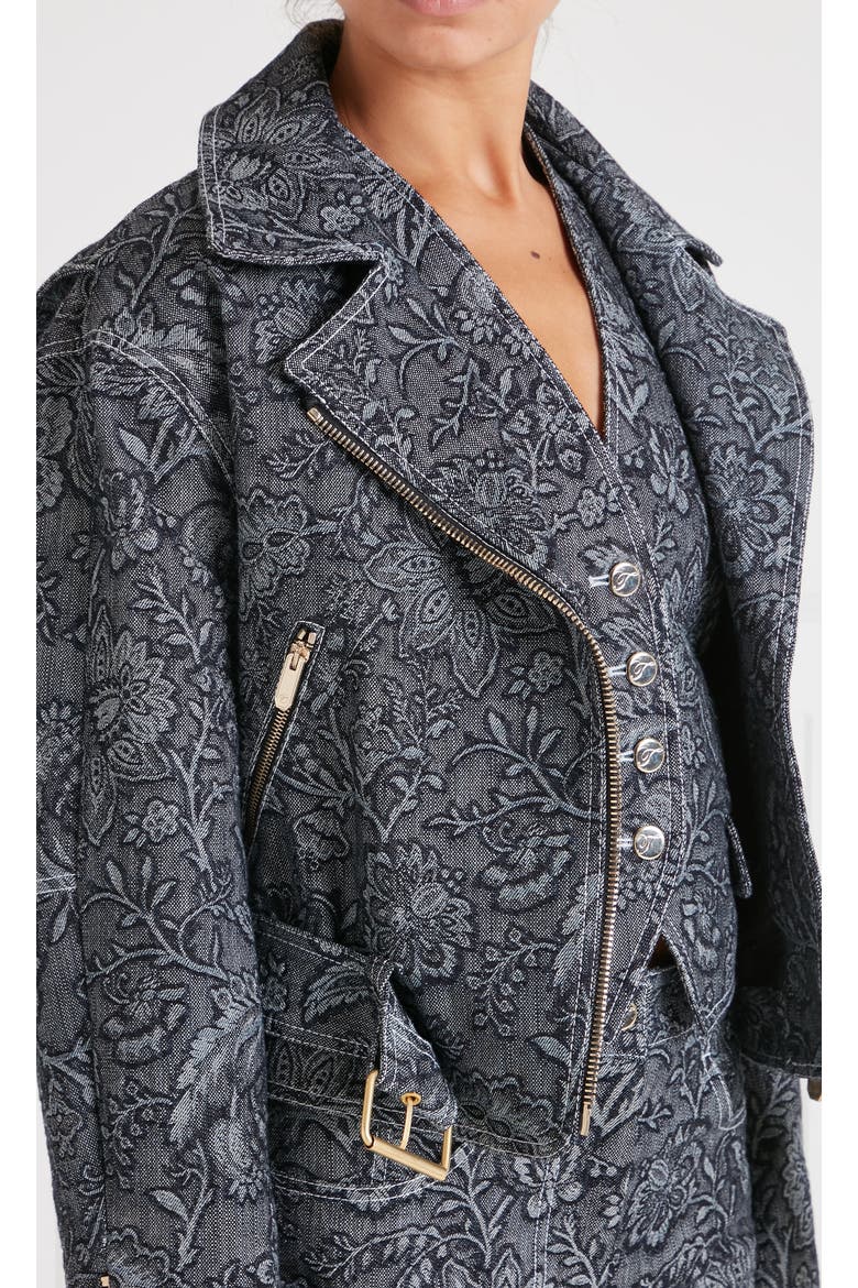 Francis Denim Jacket, Alternate, color, Washed Black