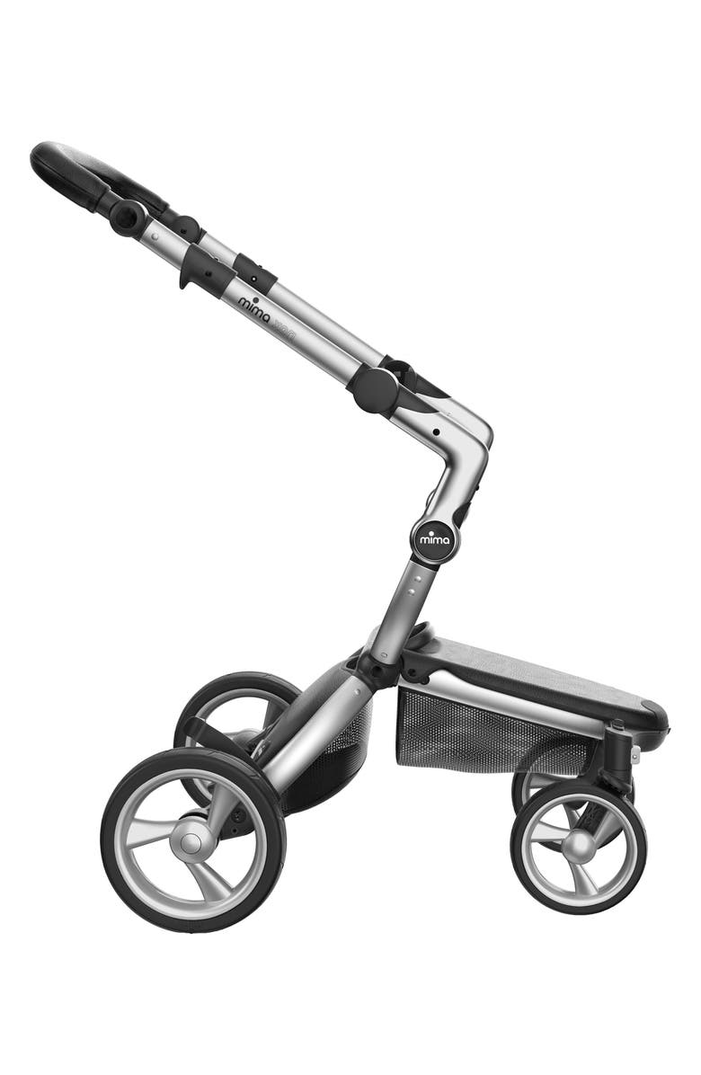 mima Xari 4G Silver Chassis Stroller with Reversible Reclining Seat & Carrycot, Alternate, color, 
