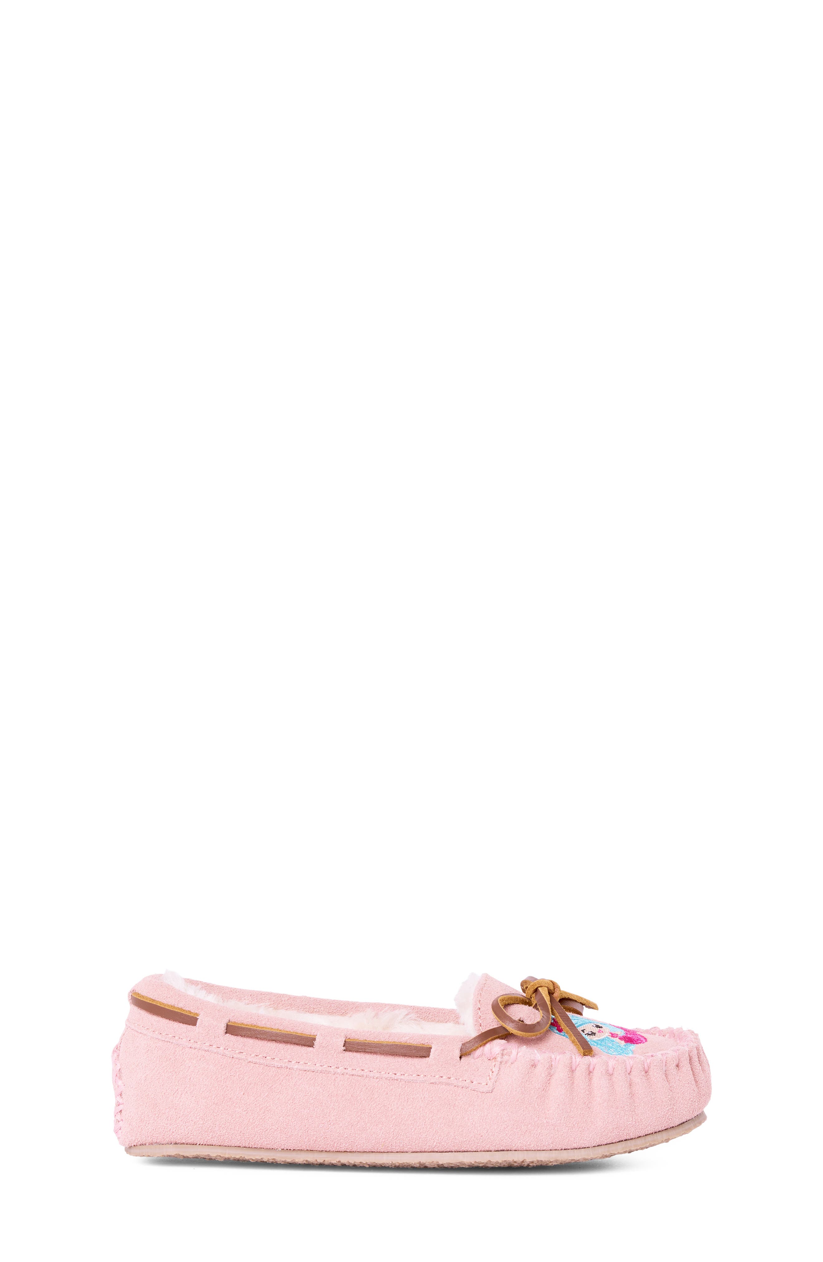 Kids' Cassie Moccasin Slipper, Alternate, color, BLUSH MERMAID