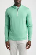 Peter Millar Perth Mélange Performance Quarter-Zip Pullover