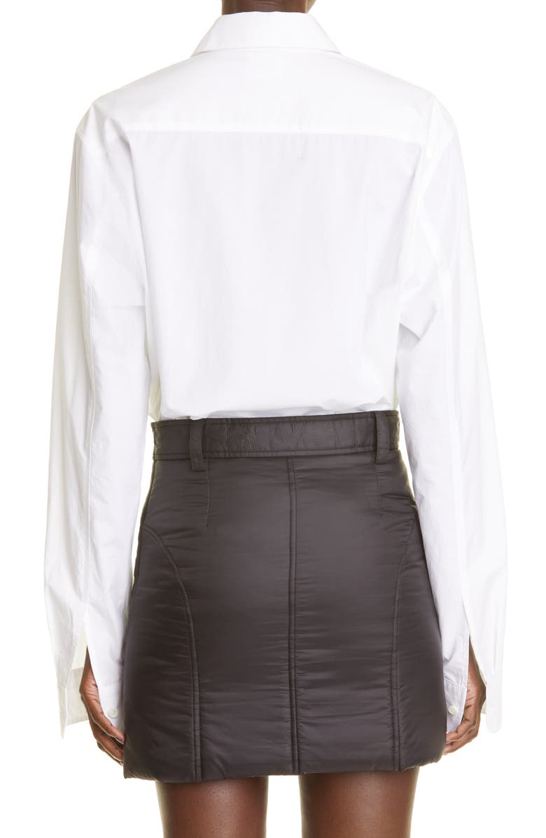 Khaite Argo Cotton Poplin Button-Up Shirt, Alternate, color, 