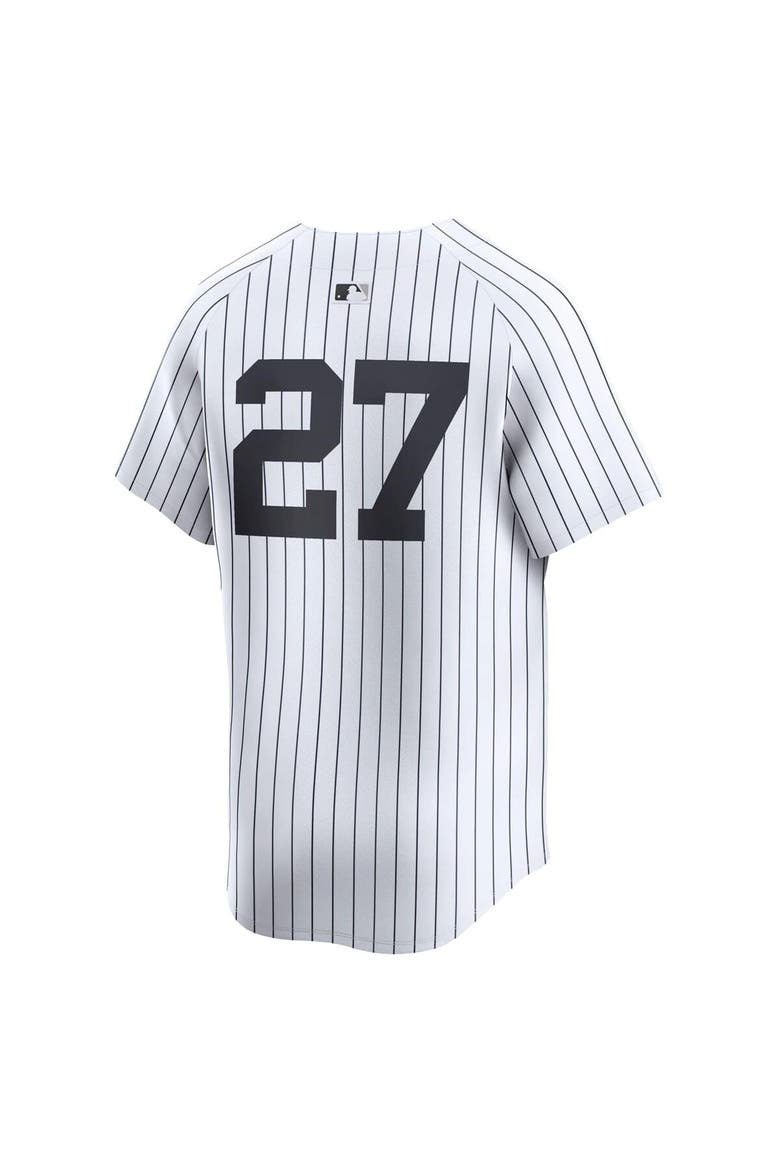 Men's Nike Giancarlo Stanton White New York Yankees Home Limited Player Jersey, Alternate, color, White