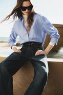 H&M Oversized Poplin Shirt
