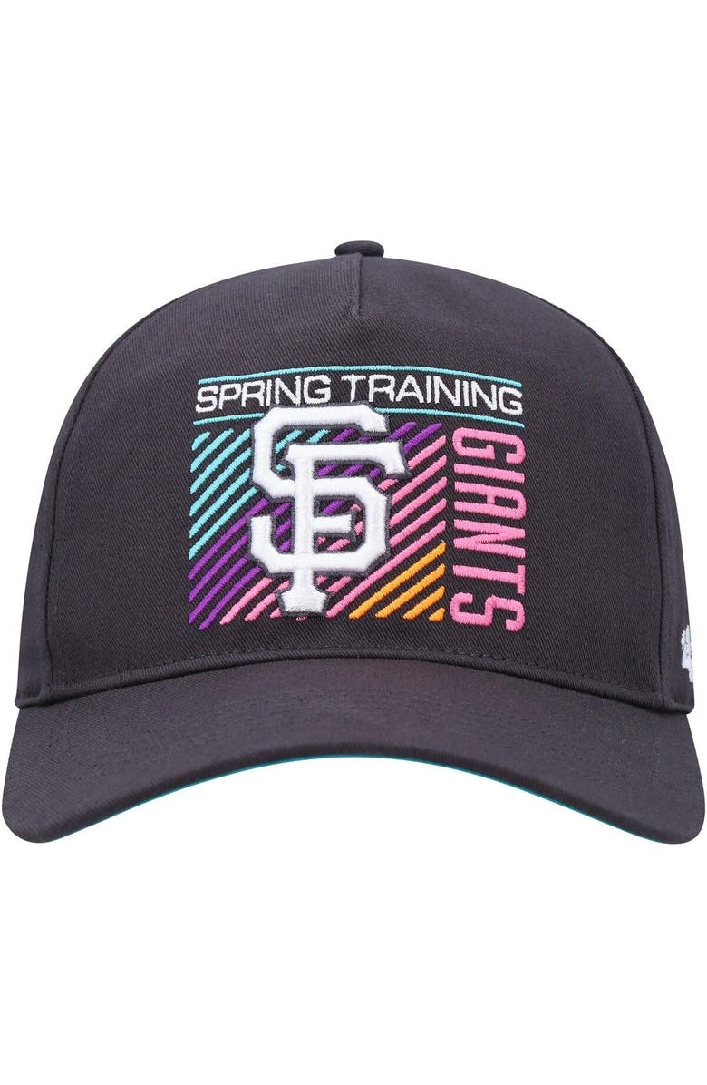 '47 Men's '47 Charcoal San Francisco Giants 2023 Spring Training Reflex Hitch Snapback Hat, Alternate, color, Charcoal