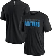 FANATICS Men's Fanatics Black Carolina Panthers Defender Blackout T-Shirt