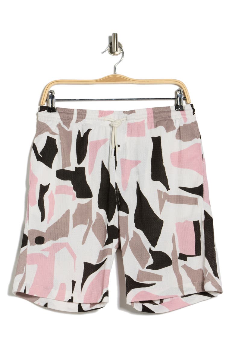 Drawstring Shorts, Alternate, color, WHITE