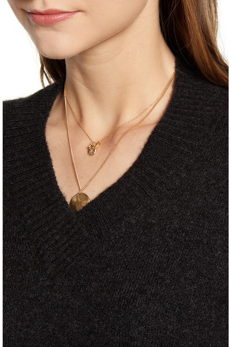 Cozy V-Neck Sweater, Alternate, color, GREY DARK CHARCOAL HEATHER