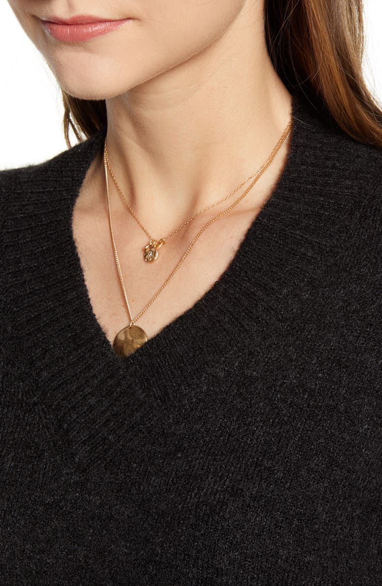 Treasure & Bond Cozy V-Neck Sweater, Alternate, color, 