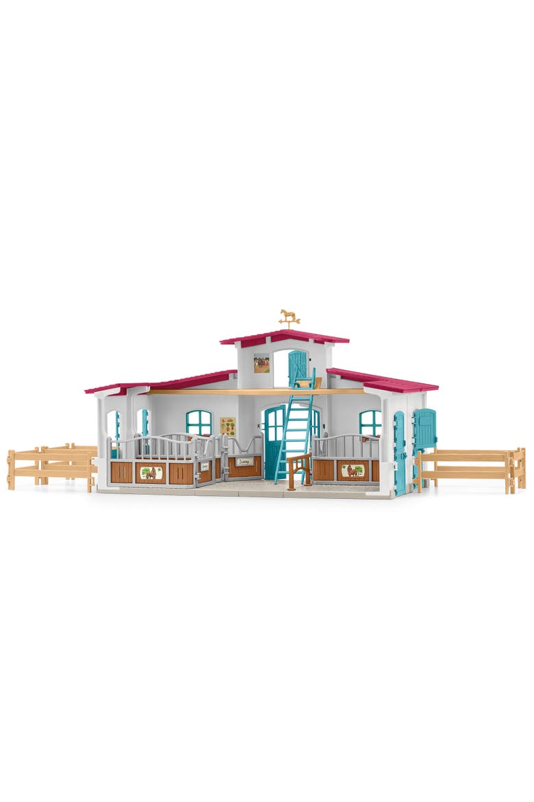 Horse Club Lakeside Riding Center, 115 Piece Playset, Toy Figurine, Kids, Alternate, color, Multicolored