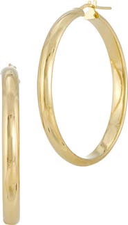 SAVVY CIE JEWELS Italian Hoop Earrings