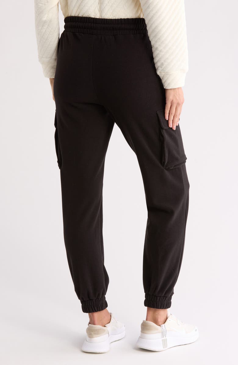 Zella Cozy Utility Joggers, Alternate, color, Black