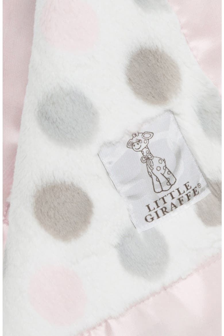 'Luxe Dot' Blanky, Alternate, color, PINK