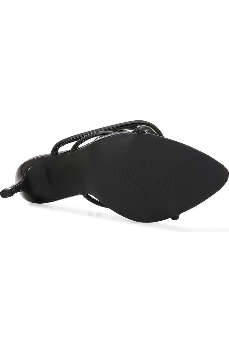 BERNESS Ankle Wrap Sandal, Alternate, color, Black