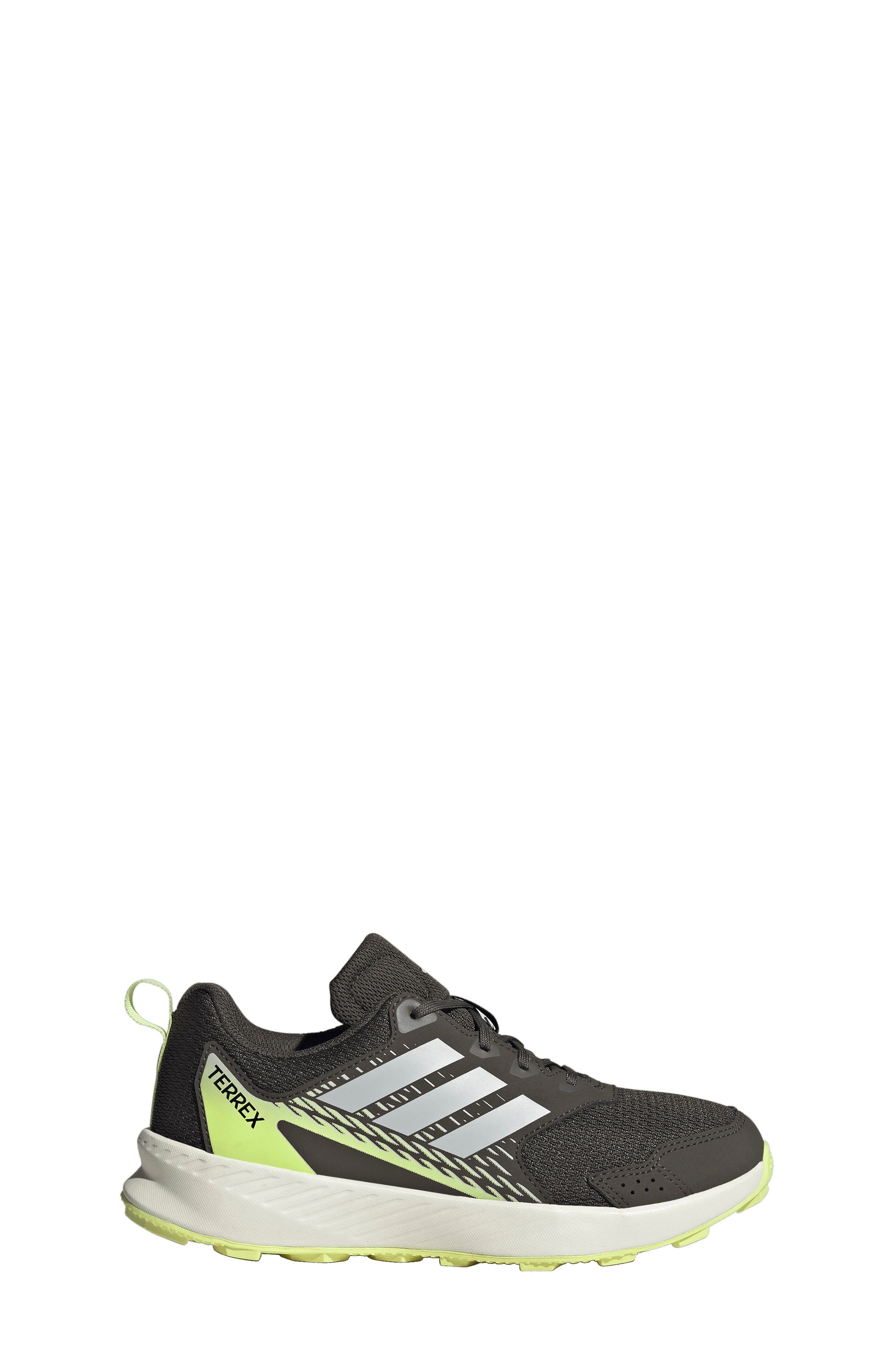 Kids' Terrex Tracefinder Sneaker, Alternate, color, OLIVE/ GREY/ LEMON