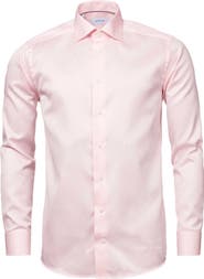 Eton Contemporary Fit Twill Dress Shirt