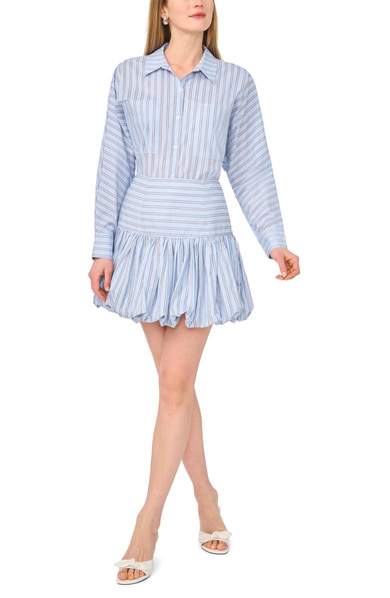 Parker Stripe Long Sleeve Button-Up Shirt, Alternate, color, Xeon Blue