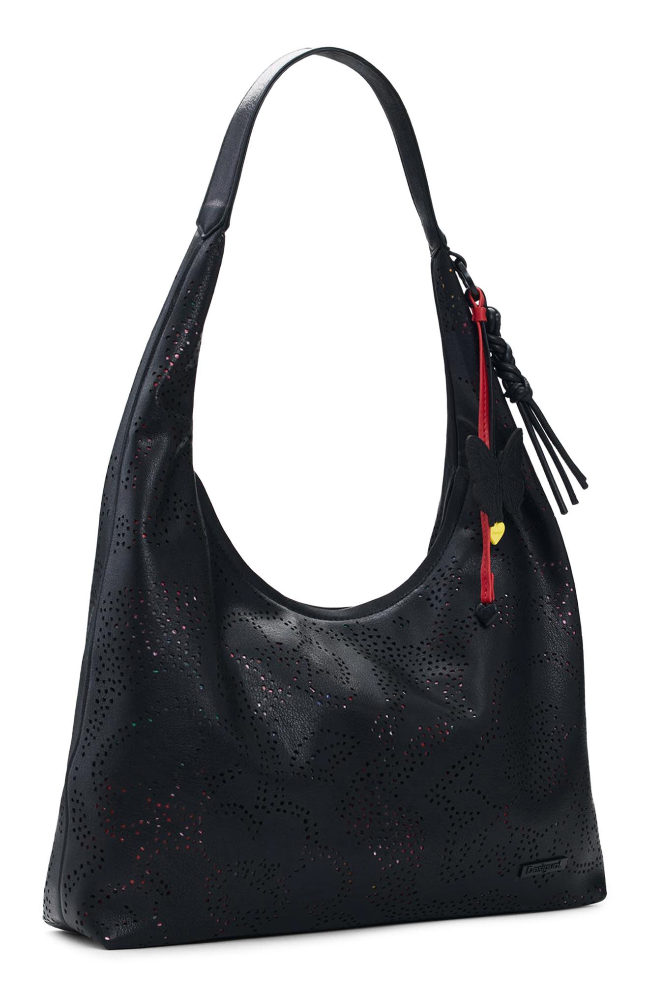 Desigual Faux Leather Shoulder Bag, Alternate, color, 