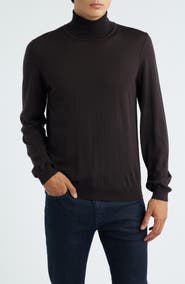 BOSS Musso Virgin Wool Turtleneck Sweater