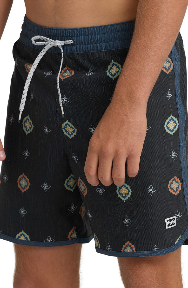 Billabong 73 Layback Swim Trunks, Alternate, color, Navy