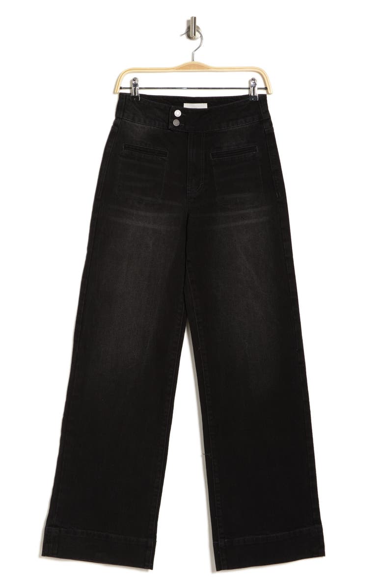 Habitual Perry High Waist Wide Leg Jeans, Alternate, color, 