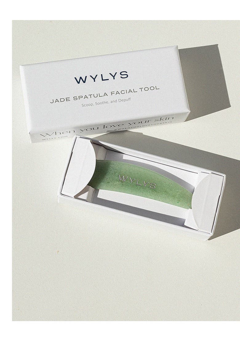 Jade Spatula Facial Tool, Alternate, color, None