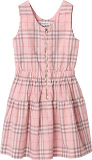 Burberry Check Cotton Dress
