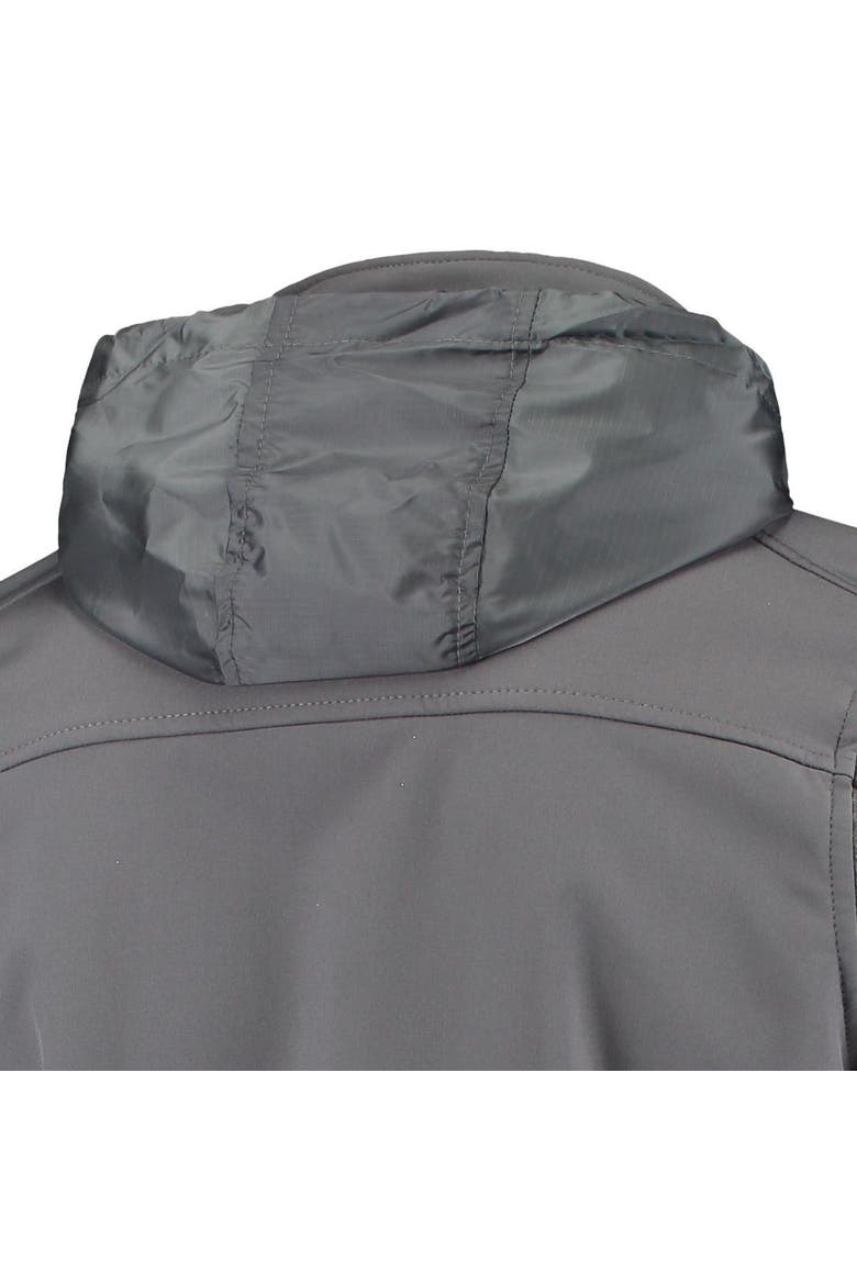Men's Dunbrooke Graphite Cleveland Browns Circle Zephyr Softshell Full-Zip Jacket, Alternate, color, Graphite